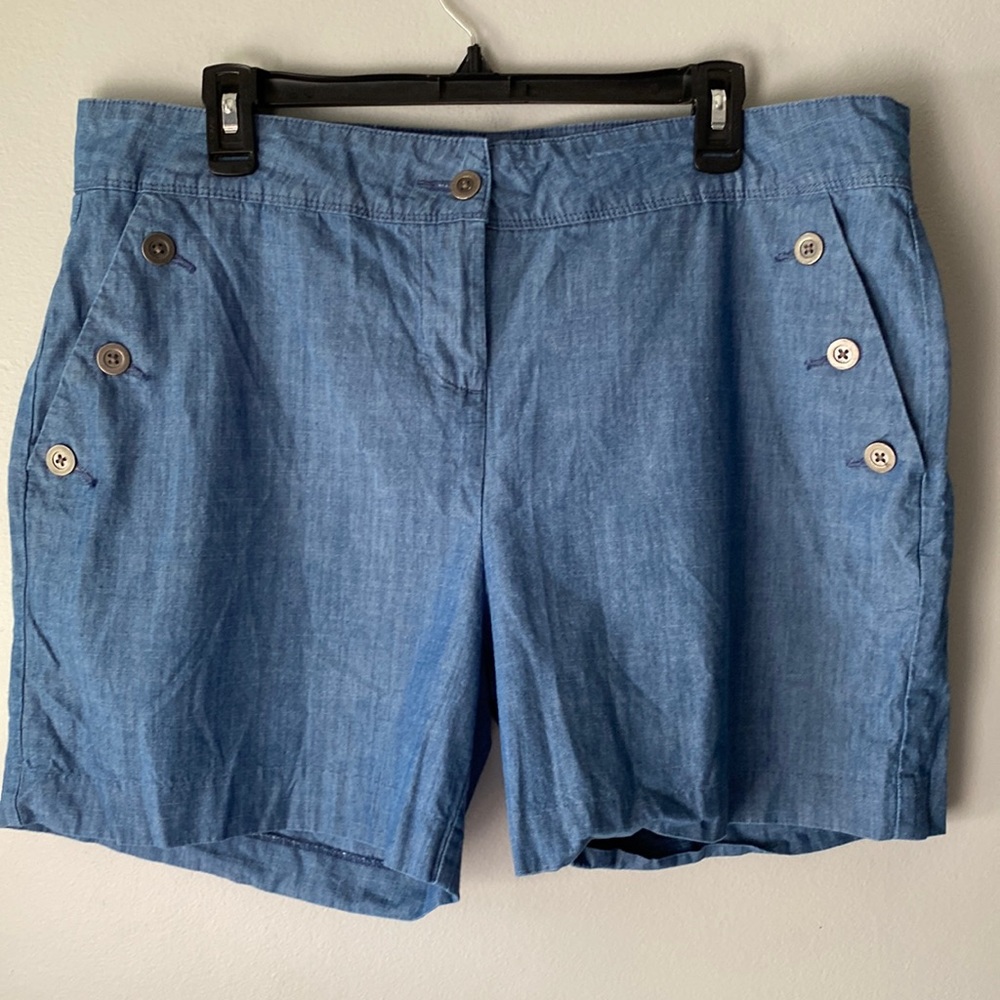 Isaac Mizrahi New York sailor shorts size 14